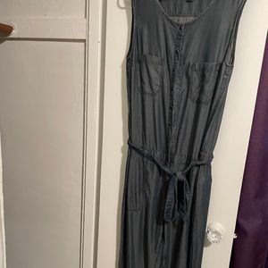 3/$18 - Denim Morgan City Jumpsuit.